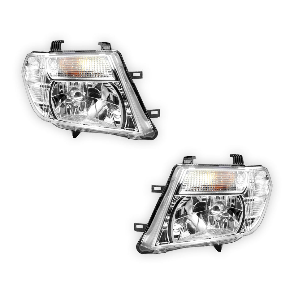 Nissan Navara D40 (2010 - 2015) OEM Style Headlights LH + RH