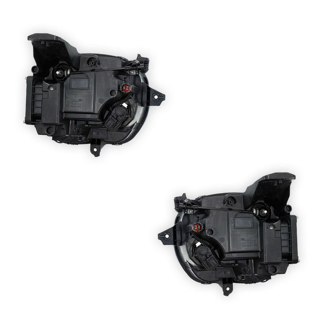 Nissan Juke F16 (2020 - 2025) Genuine Black / Chrome LED Headlights LH + RH