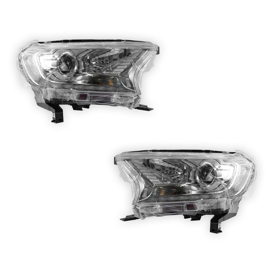 Ford Everest UA (2015 - 2018) Genuine Titanium With Xenon Headlights LH + RH