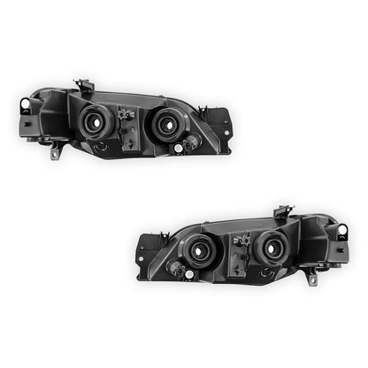 Ford Fairmont BA Series 1 (2002 - 2003) Chrome OEM Style Headlights LH + RH