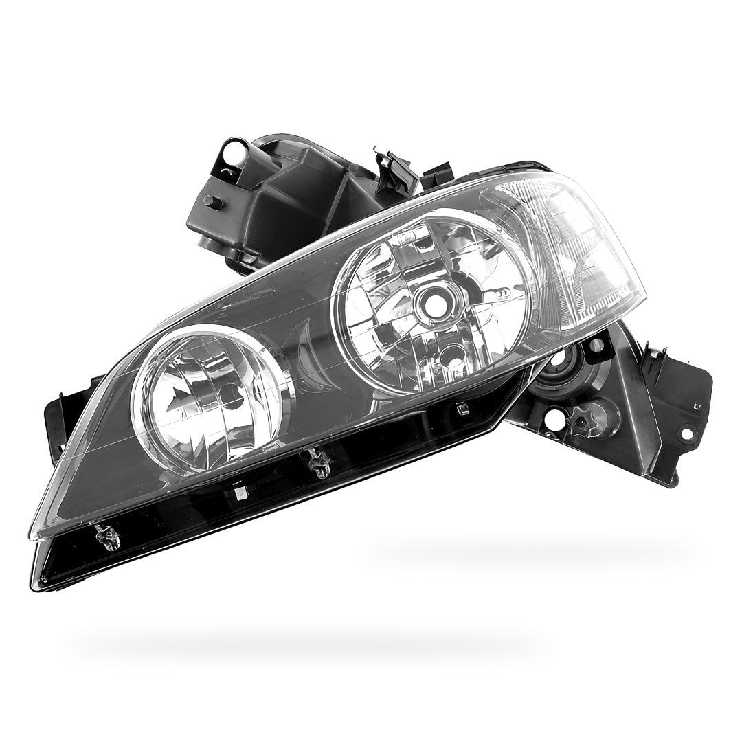 Ford Falcon BF Series 1 (2005 - 2006) Black OEM Style Headlights LH + RH