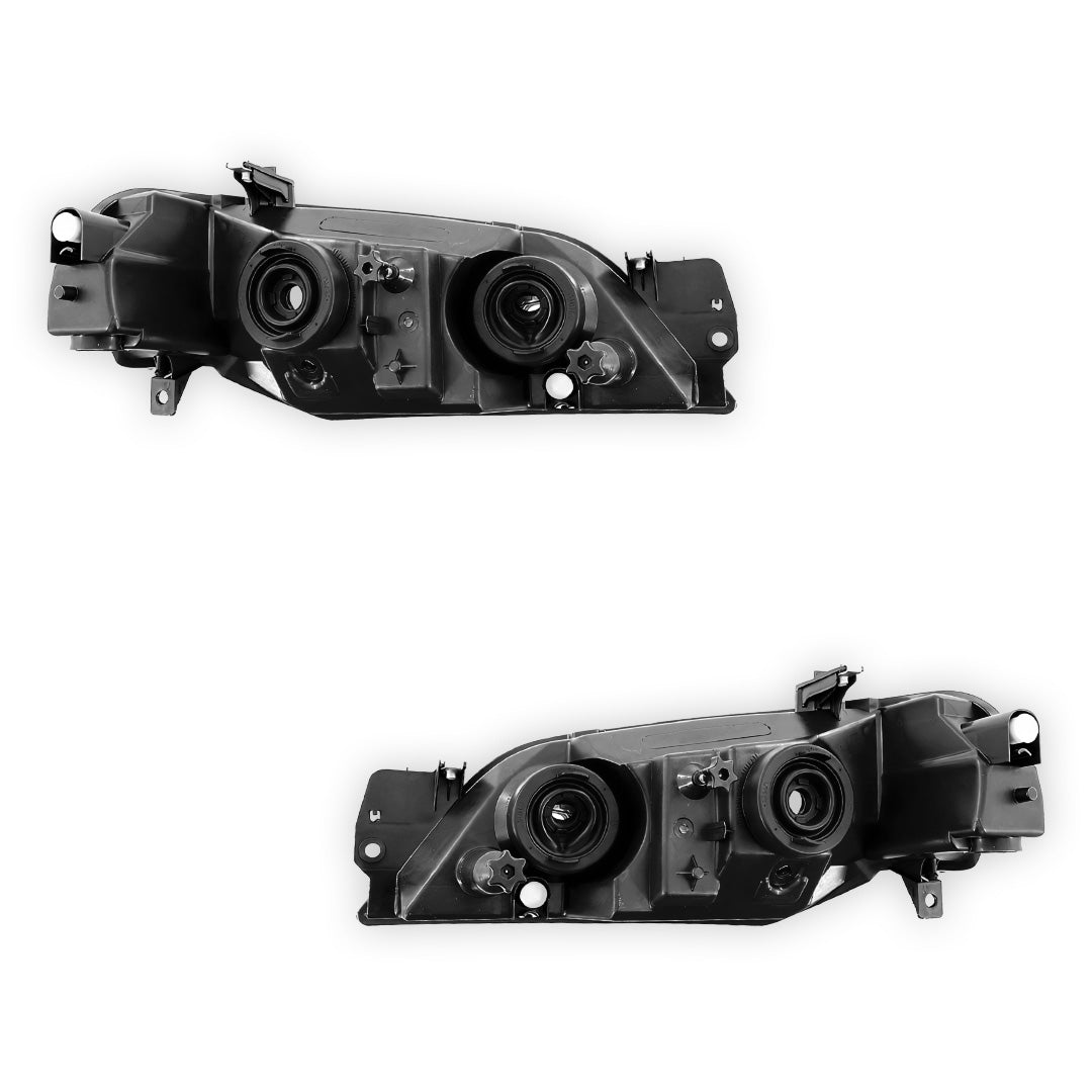 Ford Falcon BF Series 1 XT (2005 - 2006) Chrome OEM Style Headlights LH + RH