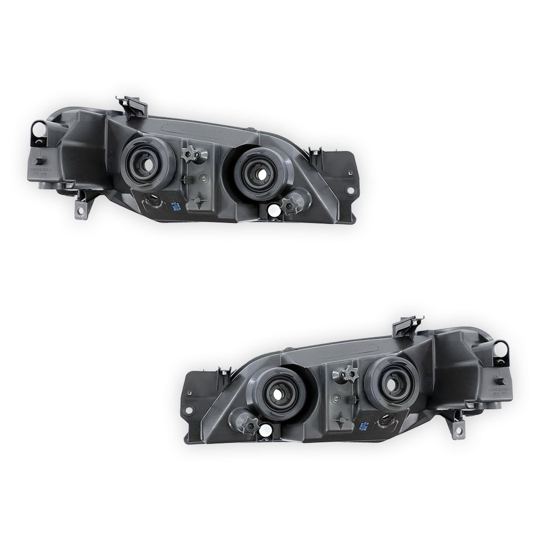 Ford Falcon BA Series 1 & 2 (2002 - 2005) Black OEM Style Headlights LH + RH