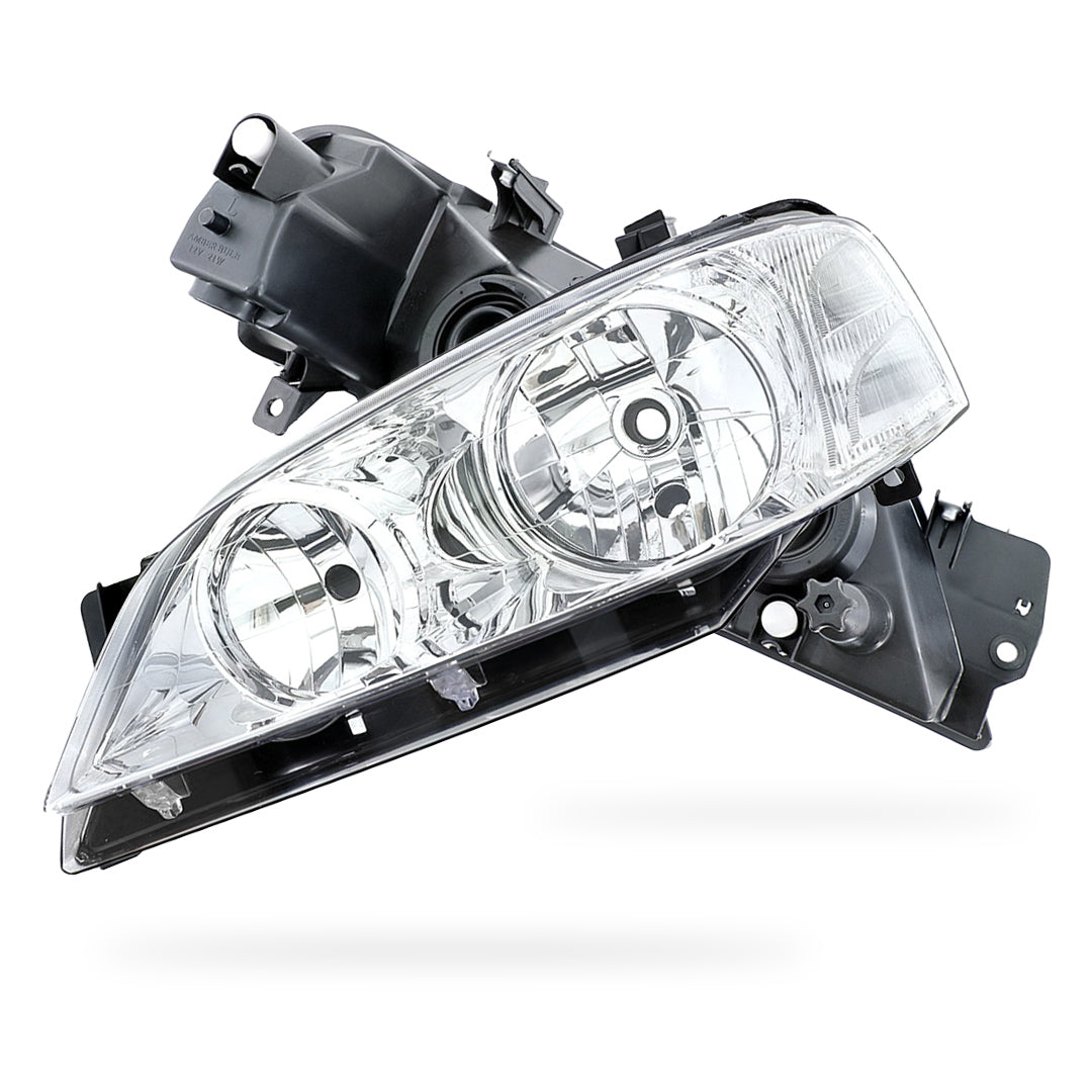 Ford Falcon BA (2002 - 2003) Chrome OEM Style Headlights LH + RH