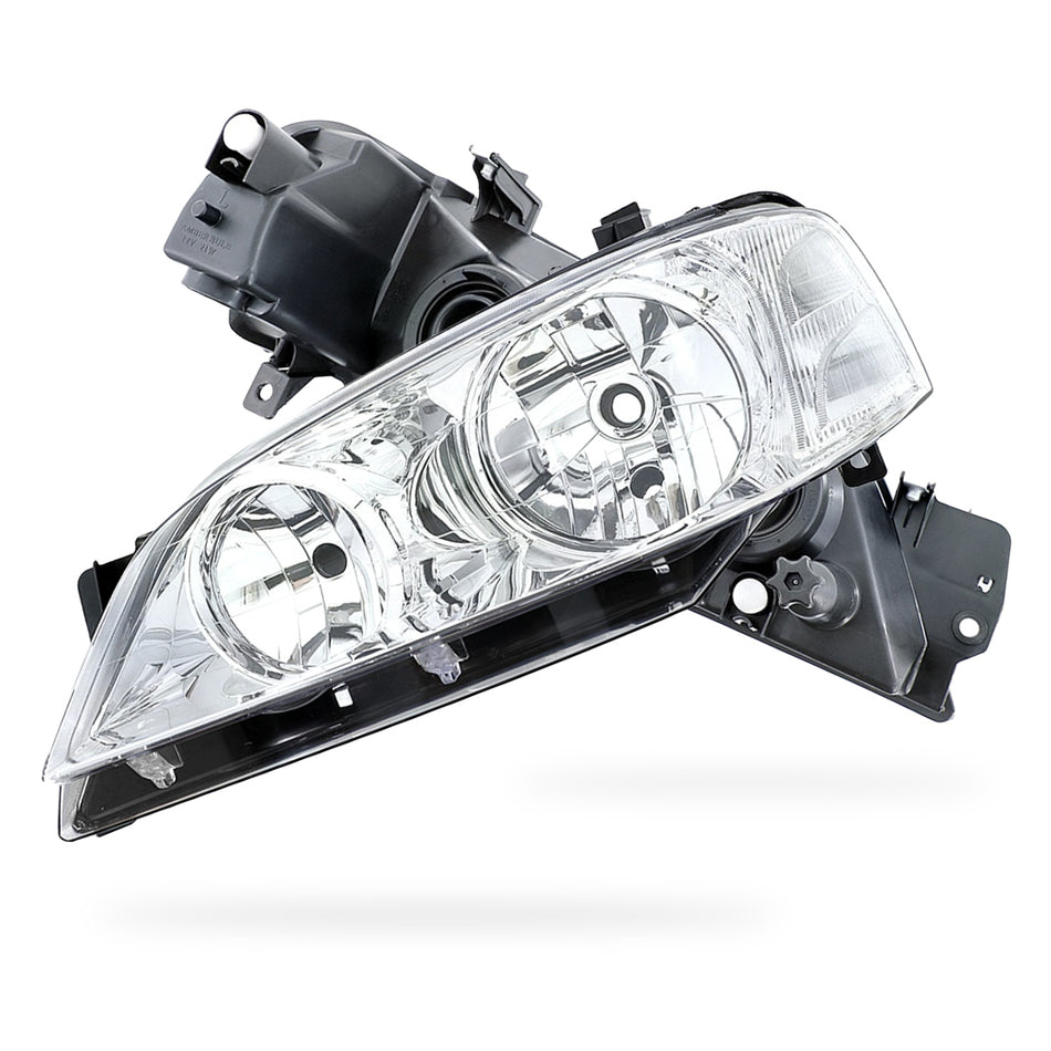 Ford Falcon BA (2002 - 2003) Chrome OEM Style Headlights LH + RH