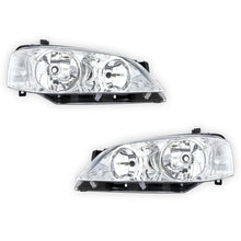 Ford Falcon BA Series 1 & 2 VT (2002 - 2005) Chrome OEM Style Headlights LH + RH