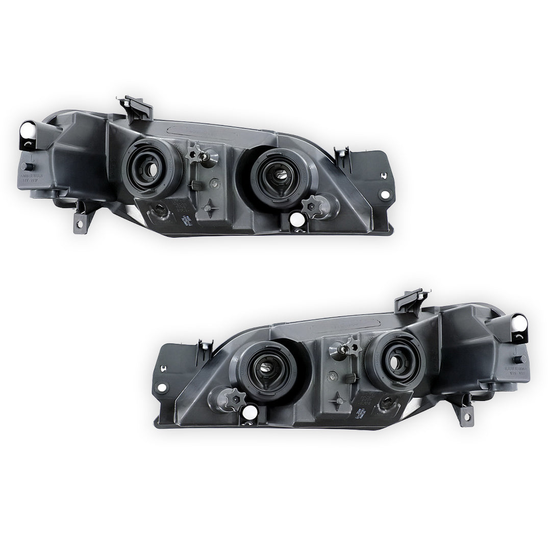 Ford Falcon BA Series 1 & 2 (2002 - 2005) Chrome OEM Style Headlights LH + RH