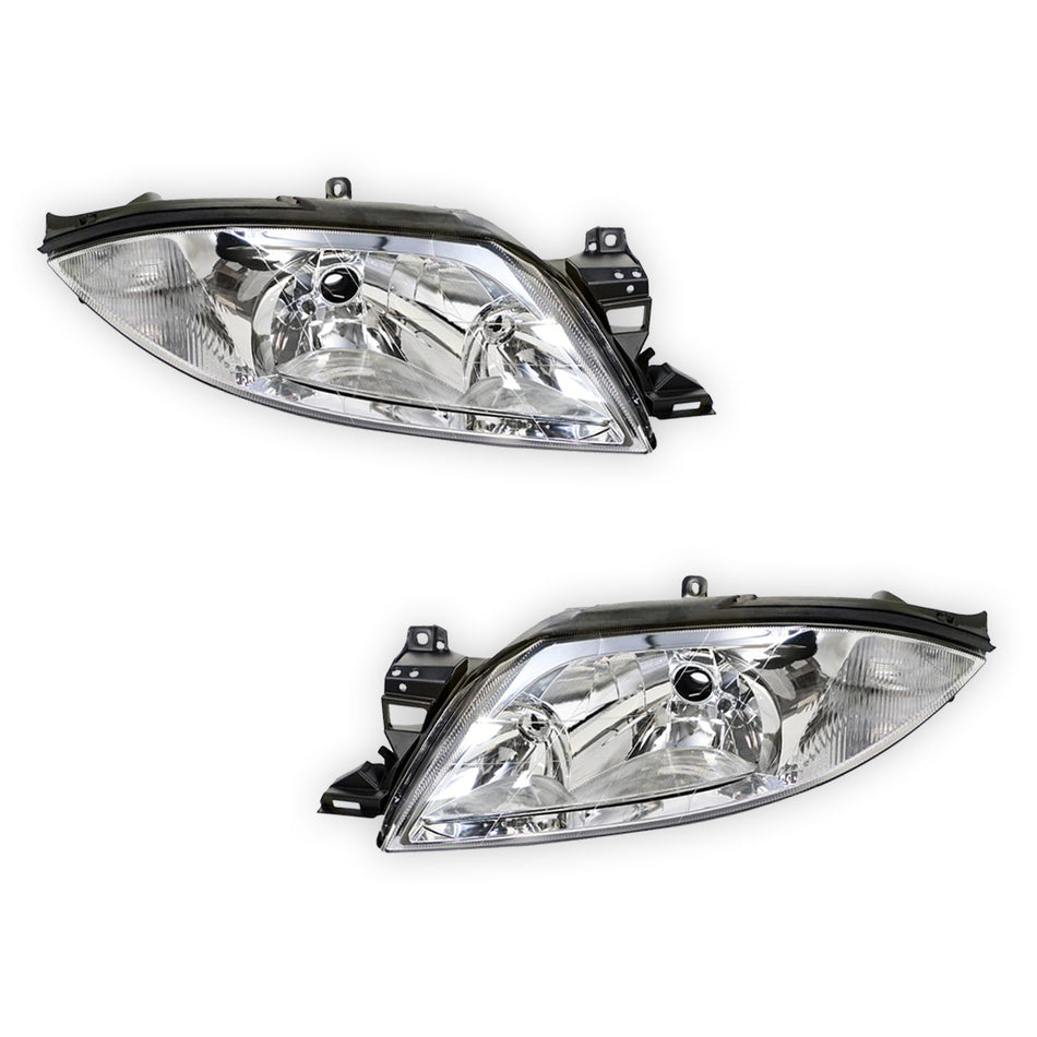 Ford Falcon AU (2000 - 2002) OEM Style Headlights LH + RH