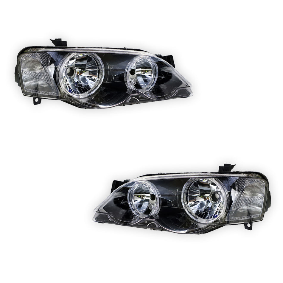 Ford Falcon BF Series 1 & 2 (2005 - 2008) Aftermarket Headlights LH + RH