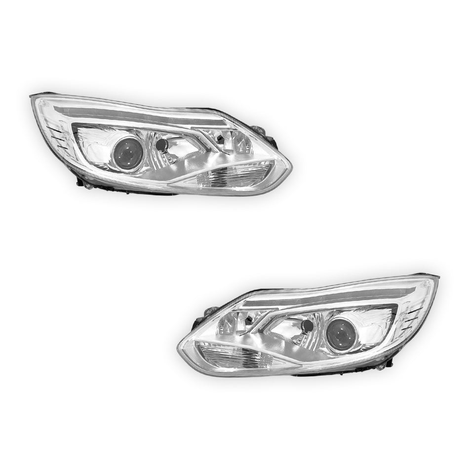 Ford Focus LW (2012 - 2015) Genuine Headlights LH + RH