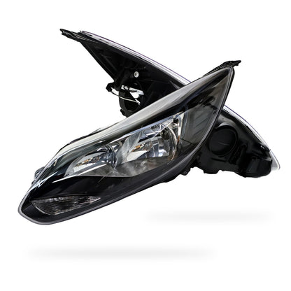 Ford Focus LW (2011 - 2015) Black OEM Style Headlights LH + RH