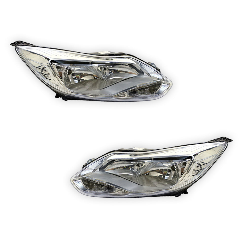 Ford Focus LW (2011 - 2012) OEM Style Headlights LH + RH