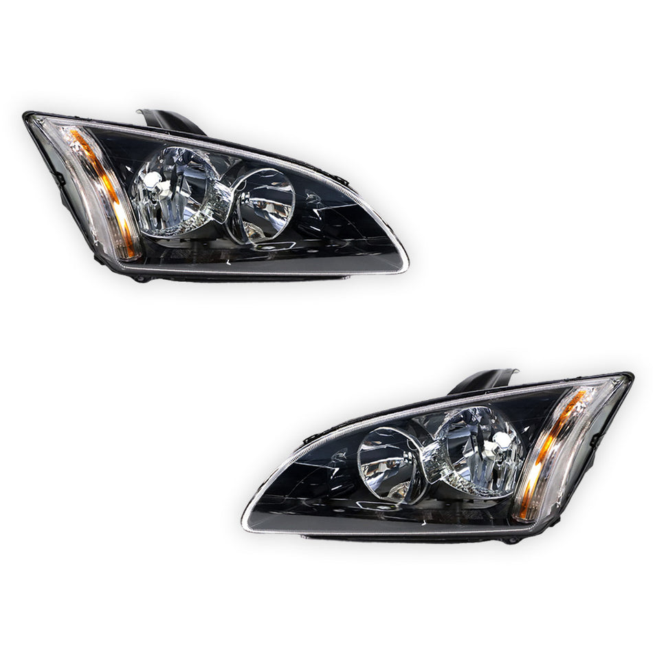 Ford Focus LS / LT (2007 - 2009) OEM Style Headlights LH + RH