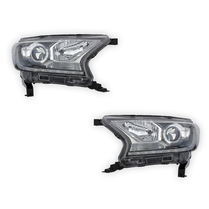 Ford Ranger PX MK3 / Wildtrak (2018 - 2020) DRL Projector Headlights LH + RH