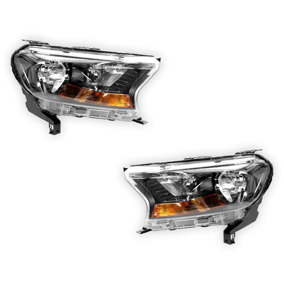 Ford Ranger PX MK3 (2018 - 2020) Genuine Headlights LH + RH