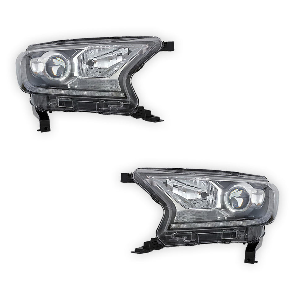 Ford Ranger PX MK3 (2018 - 2020) OEM Style Headlights LH + RH