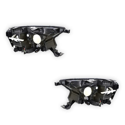 Ford Ranger PX MK2 (2015 - 2018) OEM Style Electric Adjust Projector Headlights LH + RH