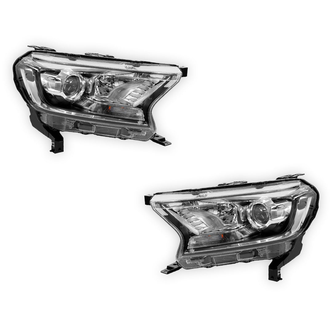 Ford Ranger PX MK2 (2015 - 2018) Genuine Headlights LH + RH
