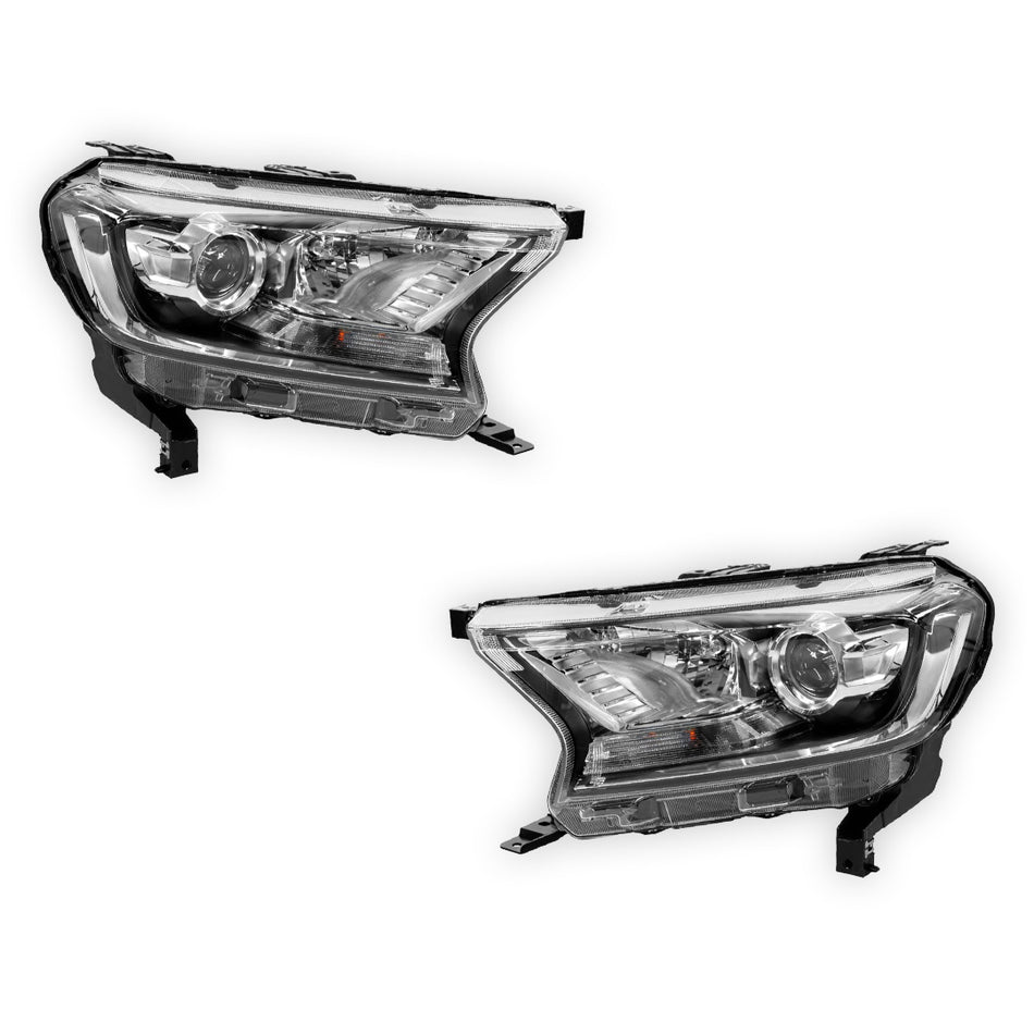 Ford Ranger PX MK2 (2015 - 2018) Genuine Headlights LH + RH