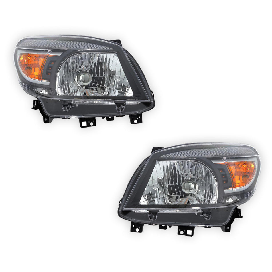Ford Ranger PK (2009 - 2011) OEM Style Headlights LH + RH