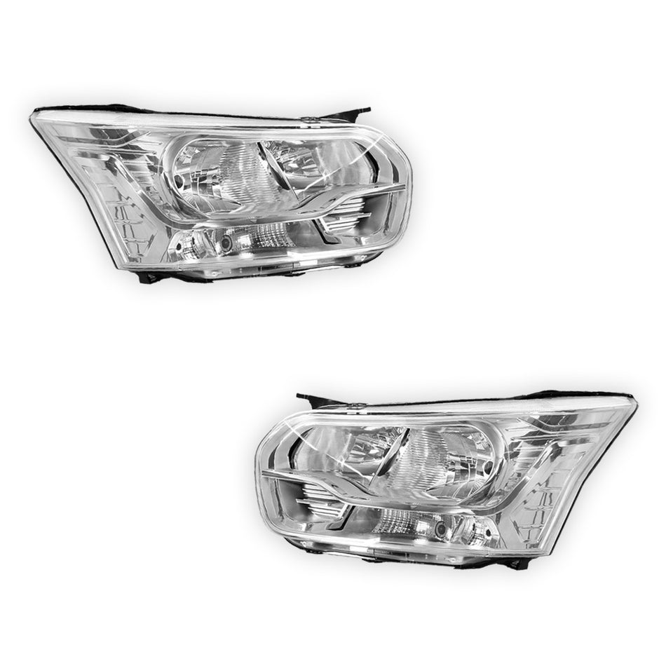 Ford Transit VO (2014 - 2019) OEM Style Headlights LH + RH