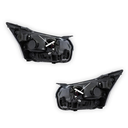 Ford Transit VO (2014 - 2019) OEM Style Headlights LH + RH