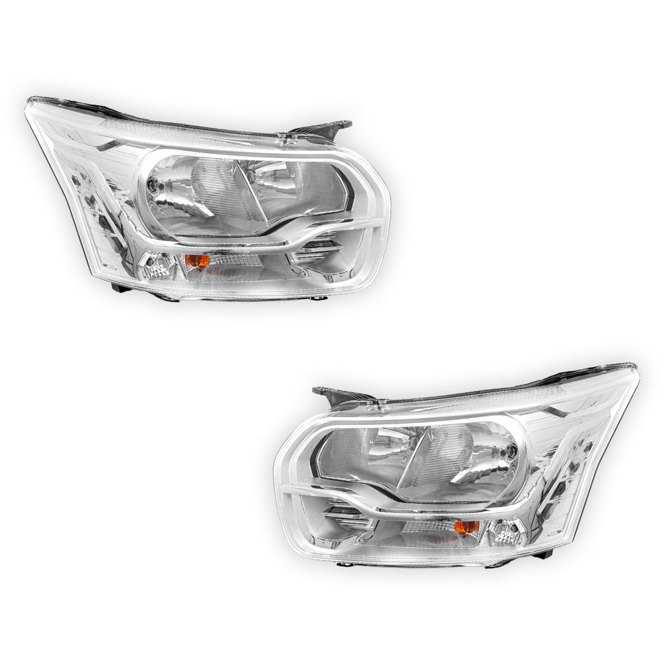 Ford Transit VO (2014 - 2019) Genuine Headlights LH + RH