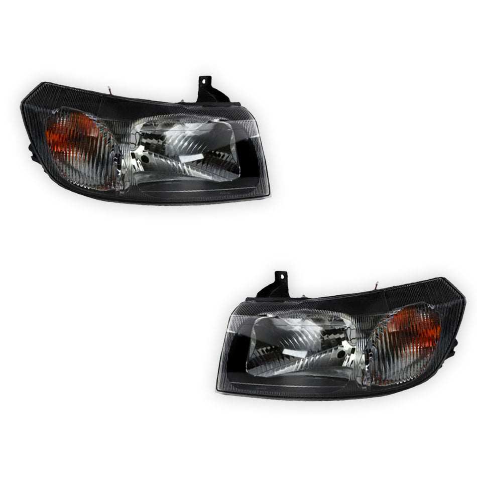 Ford Transit VH (2000 - 2006) OEM Style Headlights LH + RH