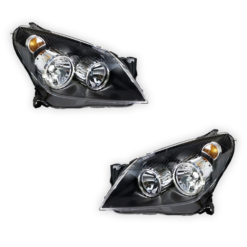 Holden Astra AH Series 1 (2004 - 2007) OEM Style Headlights LH + RH