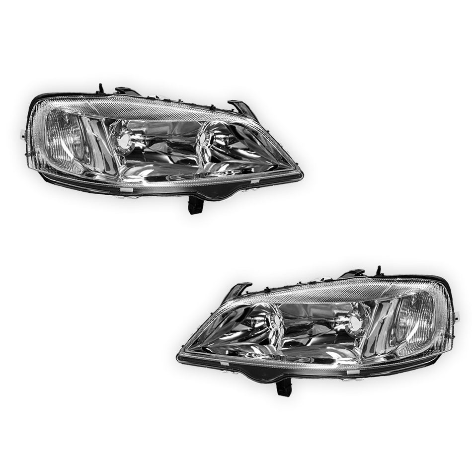 Holden Astra TS (2001 - 2005) OEM Style Headlights LH + RH