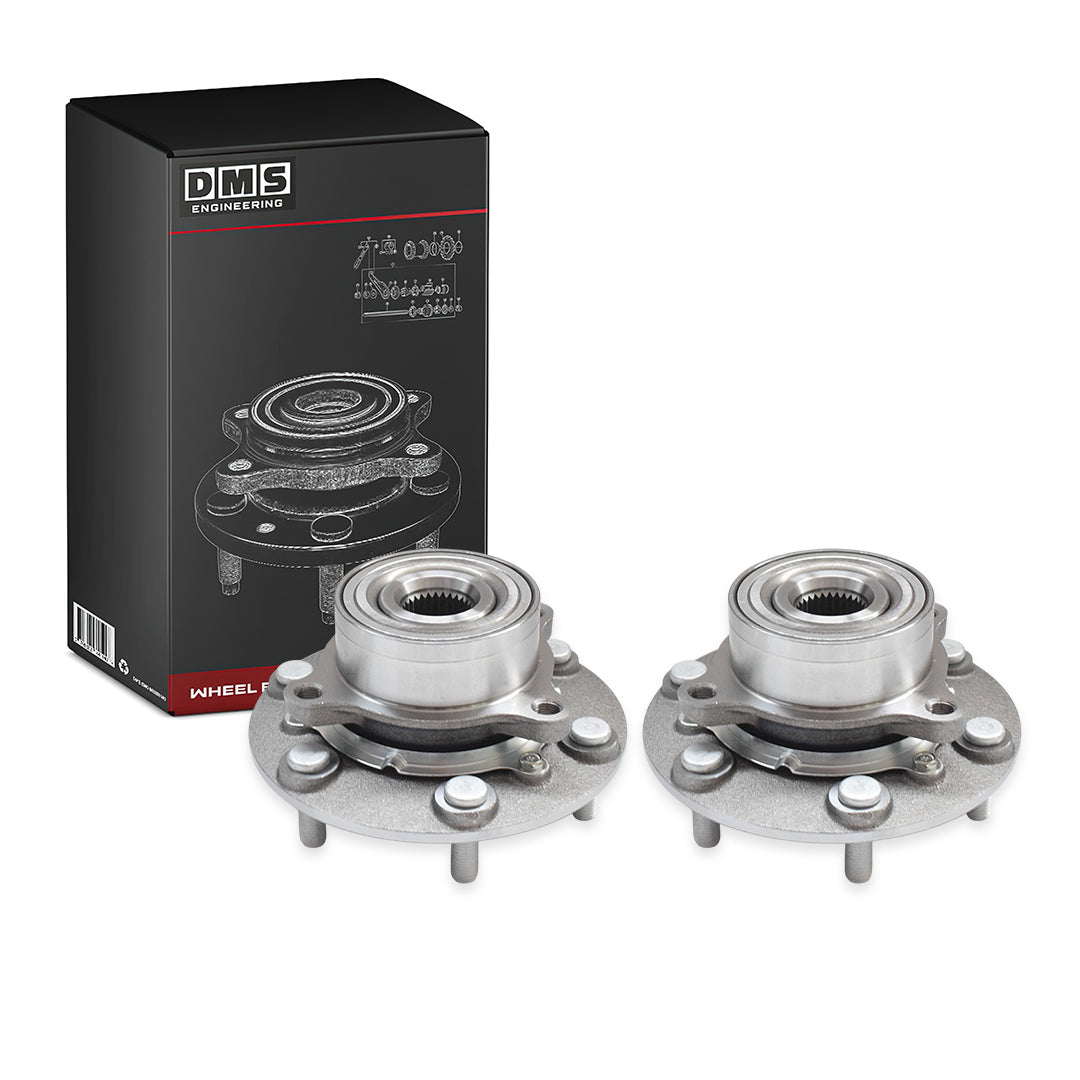 Mitsubishi Triton ML 4WD (2007 - 2009) Front Wheel Bearing Hubs LH + RH