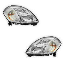 Nissan Maxima J31 (2003 - 2005) Genuine Clear / Chrome Halogen Headlights LH + RH