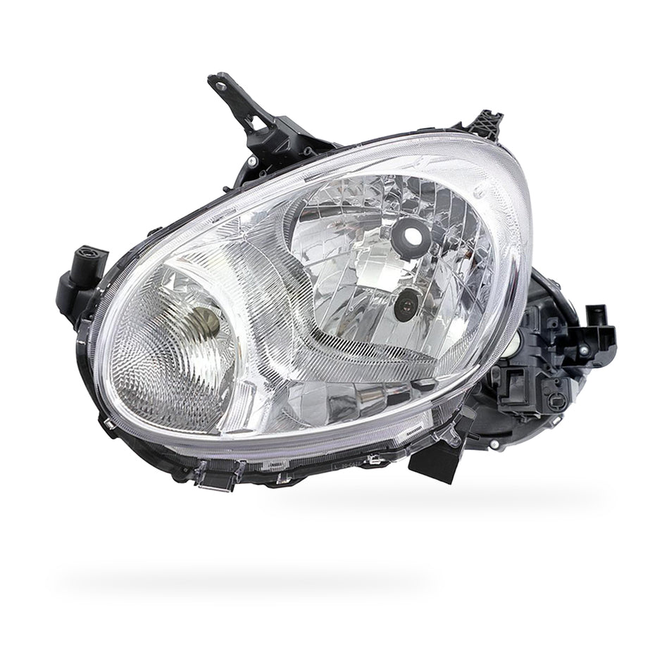 Nissan Micra K13 (2010 - 2015) Clear / Black Xenon OEM Style Headlights LH + RH