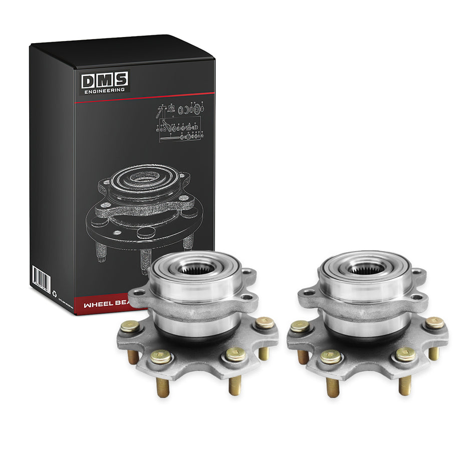 Mitsubishi Pajero NM / NP / NS / NT (2000 - 2010) Rear Wheel Bearing Hubs LH + RH