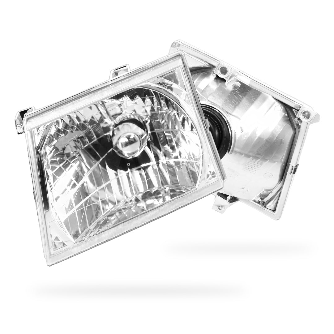 Ford Courier PG / PH (2002 - 2006) Clear Halogen OEM Style Headlights LH + RH