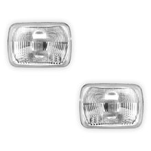Ford Courier PC (1985 - 1996) Rectangular Plastic Halogen OEM Style Headlights LH + RH