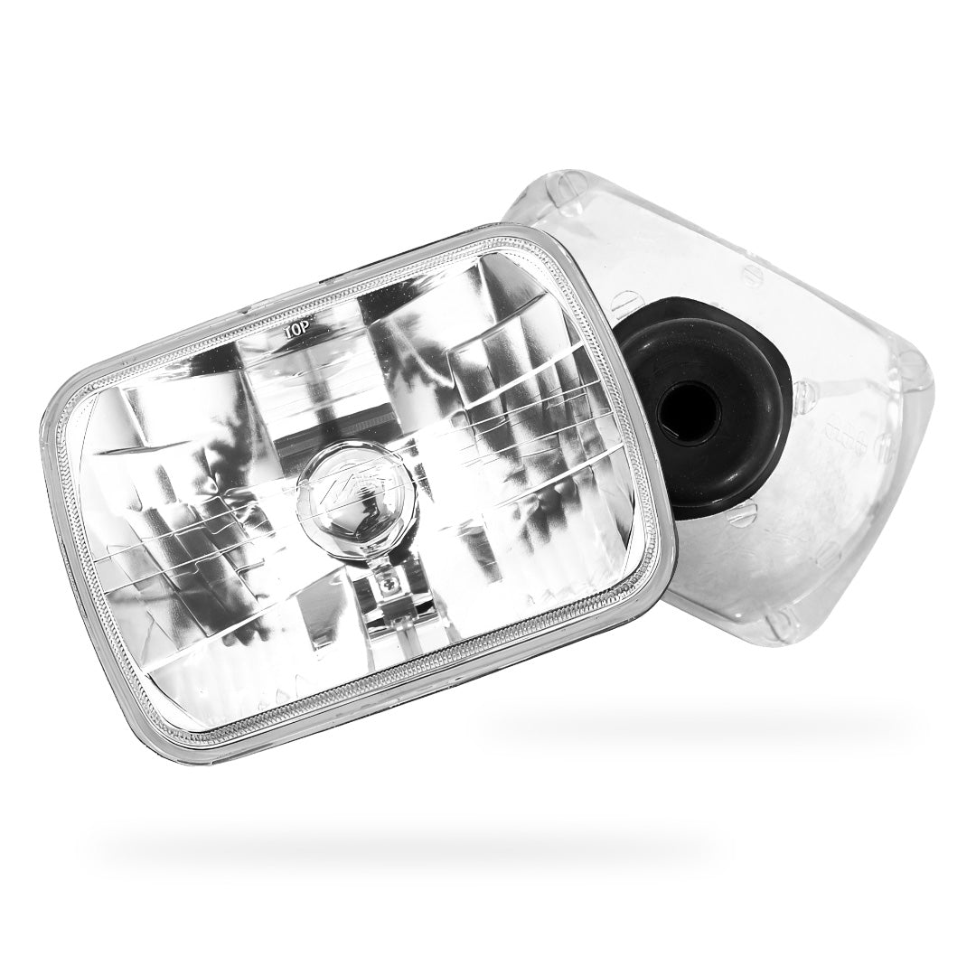 Ford Courier (1981 - 1985) Crystal Glass Halogen OEM Style Headlights LH + RH