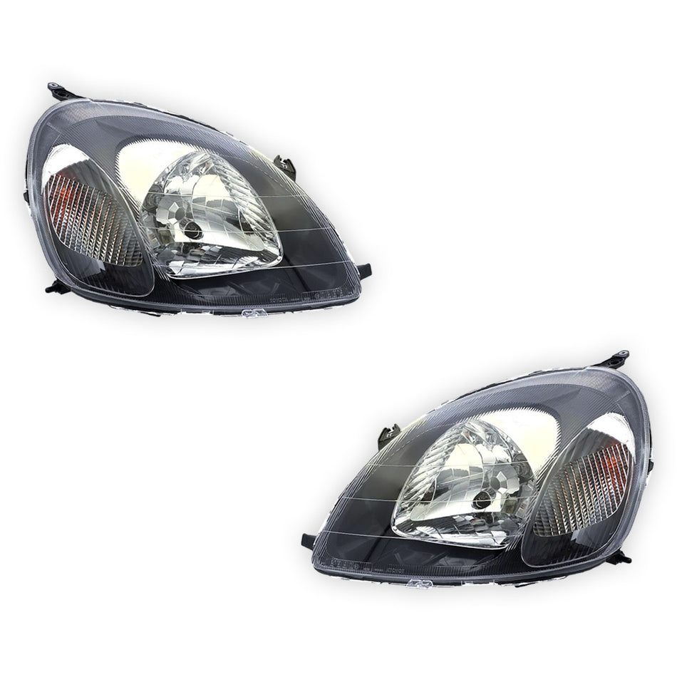 Toyota Echo NCP (2001 - 2002) Genuine Headlights LH + RH