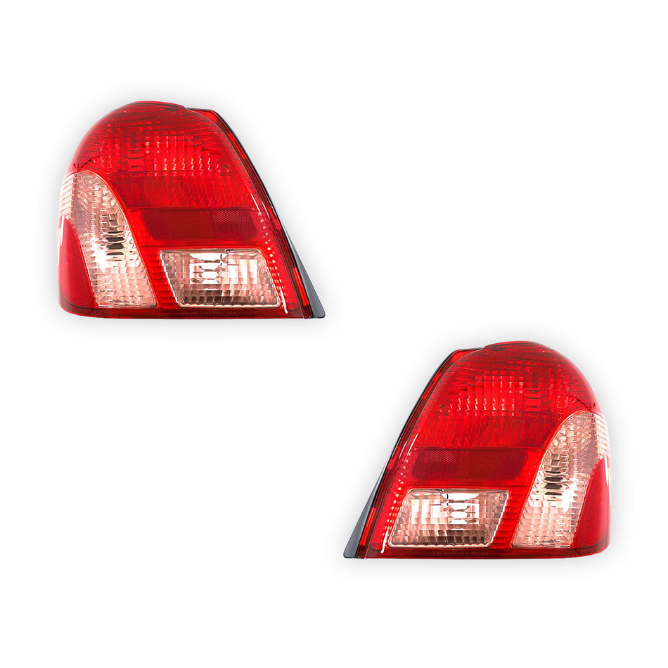 Toyota Echo NCP (1999 - 2002) OEM Style Tail Lights LH + RH