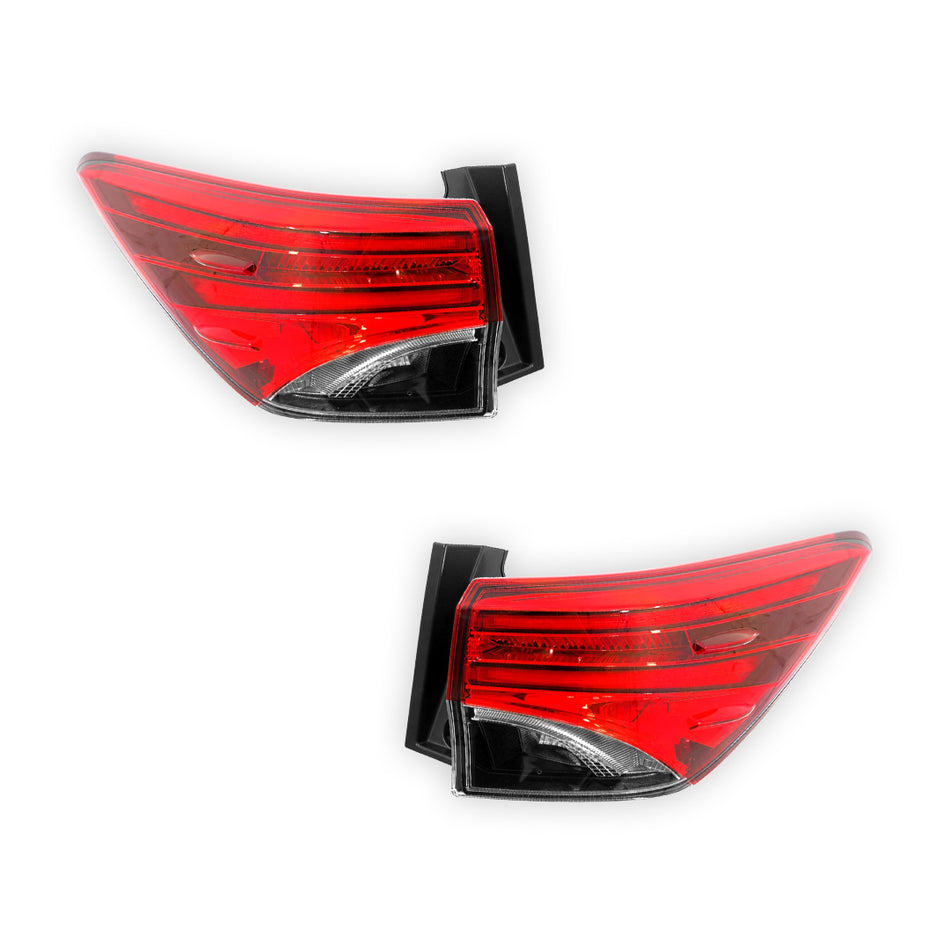 Toyota Fortuner GUN156 (2020 - 2025) Genuine Non-LED Tail Lights LH + RH