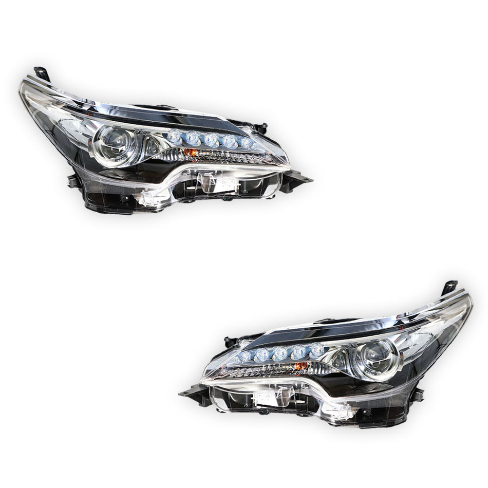 Toyota Fortuner GUN156 (2015 - 2020) Genuine Headlights LH + RH