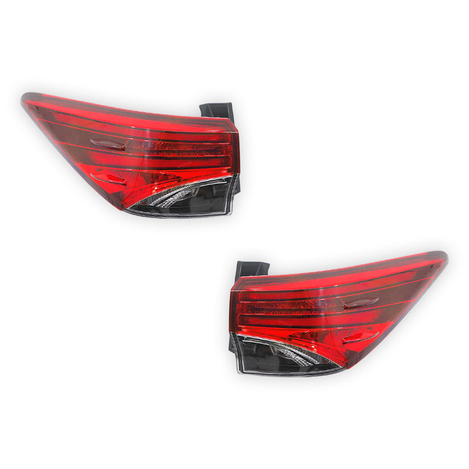 Toyota Fortuner GUN156 (2015 - 2020) OEM Style Tail Lights LH + RH
