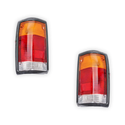Mazda B-Series UF (1985 - 1996) OEM Style Black Tail Lights LH + RH