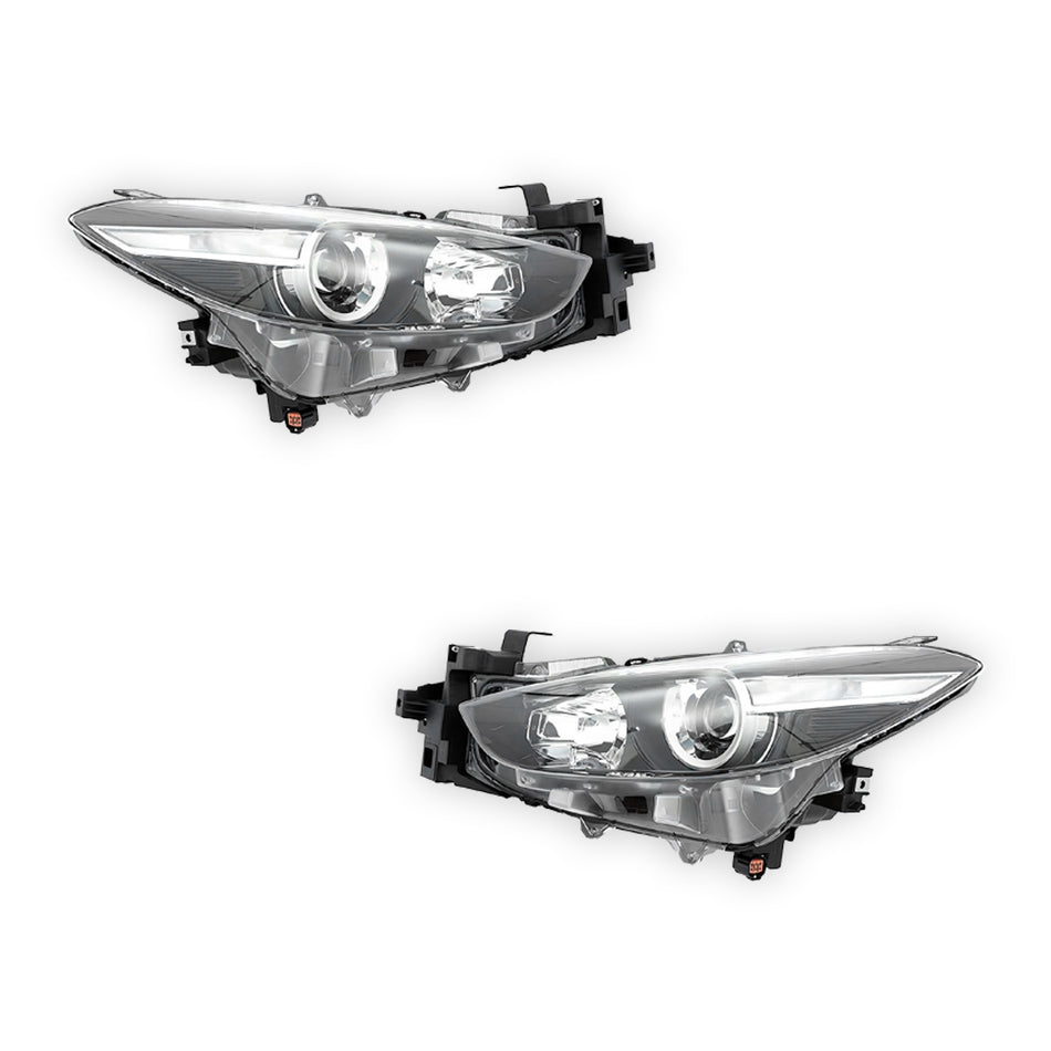 Mazda 3 BN (2016 - 2019) OEM Style Headlights LH + RH
