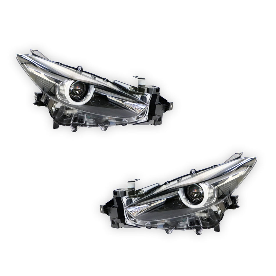Mazda 3 BN (2016 - 2019) Genuine Headlights LH + RH
