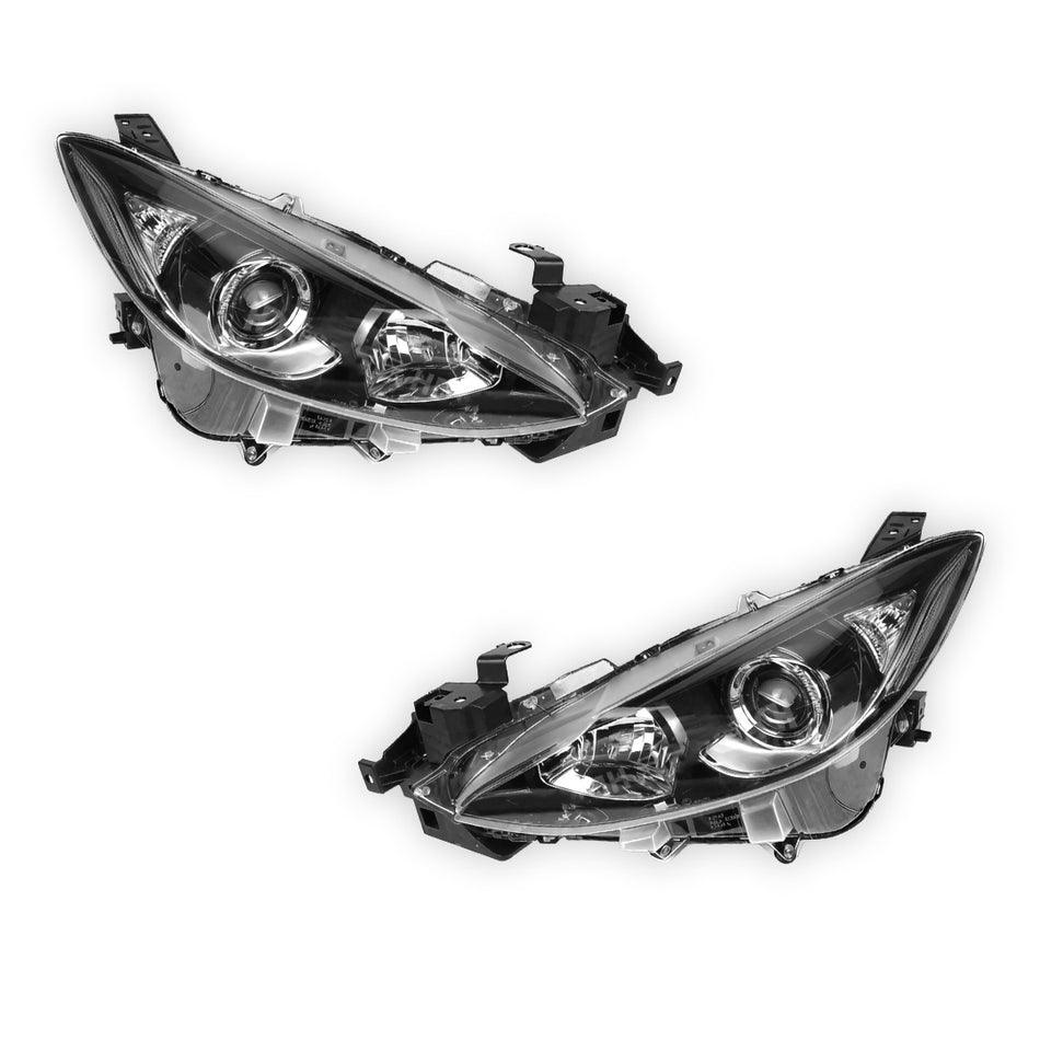 Mazda 3 BM (2013 - 2016) OEM Style Headlights LH + RH