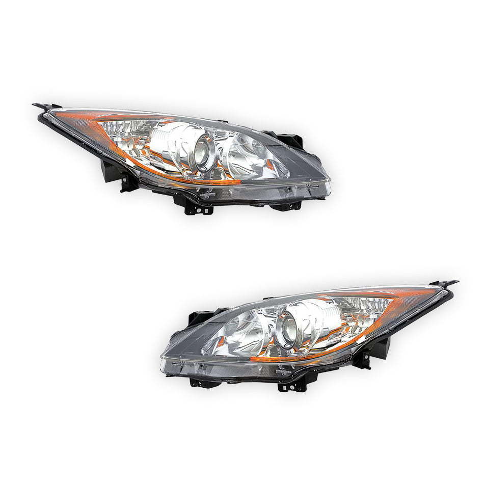 Mazda 3 BL (2009 - 2011) Genuine Headlights LH + RH