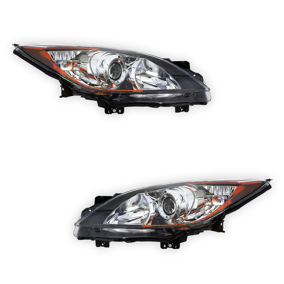 Mazda 3 BL (2009 - 2011) OEM Style Headlights LH + RH
