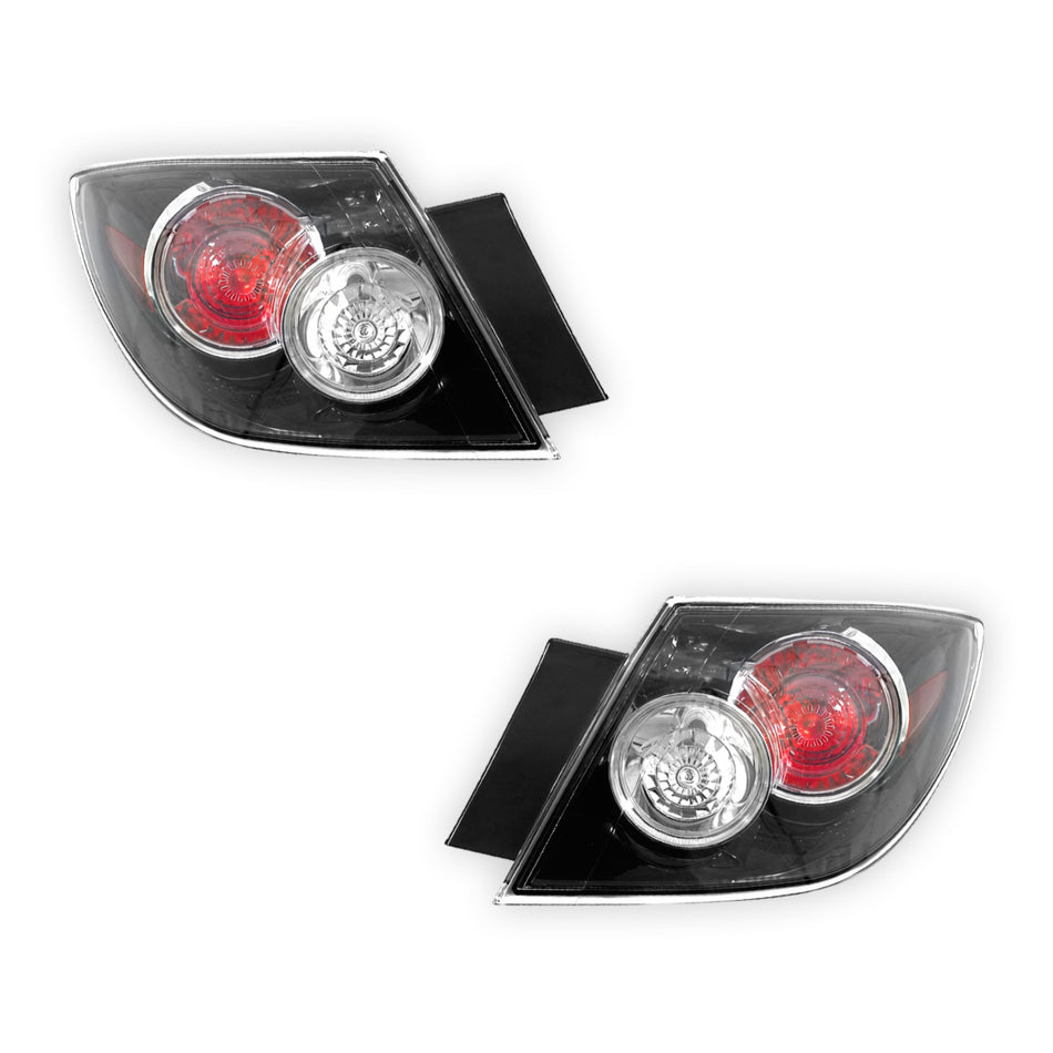 Mazda 3 BK Series 2 (2004 - 2009) OEM Style Tail Lights LH + RH