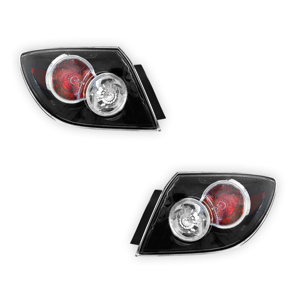 Mazda 3 BK Series 2 (2004 - 2009) OEM Style Tail Lights LH + RH